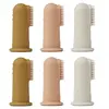Liewood Lot de 6 brosses à dents à doigt Simon Sandy multi mix