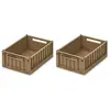 Liewood - Caisse pliable Weston S 2-pack Oat - Liewood