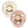 BiBS - Colour Pacifier - Stage 2 Fopspeen - 2 stuks - Ivory / Blush