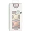 BIBS Supreme Fopspeen - 6-18 mnd - 2-pack - Symmetrisch - Ivory/Blush