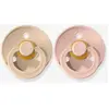 BIBS Lot de 2 sucettes en latex Colour Blush-Vanilla (0-6 mois)