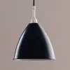 Gubi Bestlite BL9 hanglamp S zwart/chroom