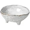 Broste Copenhagen Nordic Sand Servies kom op pootjes klein Ø8,5 x H3,5...