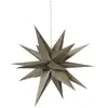 Kerst decoraties Broste Copenhagen DECO ETOILE 'VENUS' BOIS Grijs