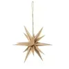 Kerst decoraties Broste Copenhagen DECO ETOILE 'VENUS' BOIS Beige