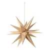 Kerst decoraties Broste Copenhagen DECO ETOILE 'VENUS' BOIS Beige