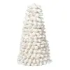 broste Copenhagen Sapin de Noël décoratif en coton 21 cm