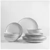 Service complet - service de table Broste copenhagen - 80019746 - Set de table Gres