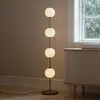 Umage Audrey Vloerlamp LED Messing/opaal