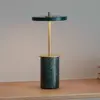 Umage Asteria Move Mini tafellamp green marble - Ø 12 x 26 cm