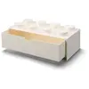 LEGO Autre Brique 8 tenons avec tiroir - blanc 5006877