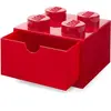 LEGO Autre Brique 4 tenons avec tiroir - rouge 5006140