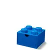 LEGO Autre Brique 4 tenons avec tiroir - bleu 5006141