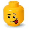 Petite tête de rangement Lego - Silly Face