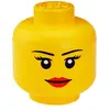 LEGO Autre Petite boîte de rangement - Tête de fille 5006145