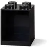 Room Copenhagen Étagère Brique 4 Boutons Lego, Noir