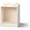 ROOM COPENHAGEN LEGO BRIQUE, ÉTAGÈRE EMPILABLE, 4 BOUTONS, BLANC, TAIL