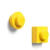Room Copenhagen LEGO - Magneet Set van 2 Stuks - Kunststof - Geel