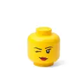 Room Copenhagen 40331727 Rangement Lego Mini en Forme de tête, Winking
