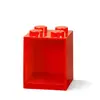 LEGO Autre Étagère en forme de brique à 4 tenons - rouge vif 5006578