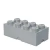 LEGO - Brique de rangement 8 tenons, Gris