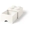 LEGO Autre La brique 4 tenons avec tiroir - blanc 5006208