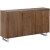 Lagos-buffet Avec 3 Portes En Pin Marron