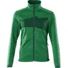 Mascot Accelerate Gebreide trui met rits 18155-951 - helder groen/groen - XS