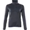 Mascot Accelerate Fleecetrui met korte rits 18053-316 - donkermarine - 3XL