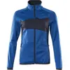 Mascot Accelerate Fleecetrui met rits 18153-316 - helder blauw/donkermarine - 3XL
