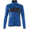 Mascot Accelerate Fleecetrui met rits 18153-316 - helder blauw/donkermarine - S