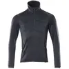 Mascot Accelerate Fleecetrui met korte rits 18003-316 - donkermarine - 4XL