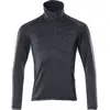 Mascot Accelerate Fleecetrui met korte rits 18003-316 - donkermarine - XS