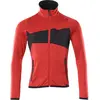 Mascot Accelerate Fleecetrui met rits 18103-316 - signaalrood/zwart - 4XL