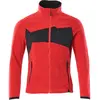 Mascot Accelerate Fleece jas 18303-137 - signaalrood/zwart - 3XL