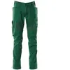 Mascot Accelerate Broek met kniezakken 18579-442 - Groen - C49 - 82