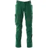 Mascot Accelerate Broek met kniezakken 18579-442 - Groen - C51 - 82