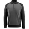 Mascot Unique Polosweatshirt 50610-962 - donkerantraciet/zwart - L