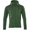 Mascot Crossover Capuchontrui met rits 51590-970 - Groen - 3XL