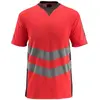 Mascot Safe Supreme T-shirt 50127-933 - hi-vis rood/donkerantraciet - L