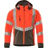 Mascot Safe Supreme Softshell jas 15502-246 - hi-vis rood/donkerantraciet - 3XL