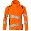 Mascot Accelerate Safe Capuchontrui met rits 19284-781 - hi-vis oranje/donkerantraciet - 5XL