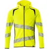 Mascot Accelerate Safe Capuchontrui met rits 19284-781 - Hi-Vis geel/zwart - 4XL