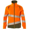 Mascot Accelerate Safe Jas 19008-511 - hi-vis oranje/mosgroen - 4XL