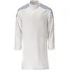 Mascot Food & Care Stofjas, lang 20154-511 - wit/helder blauw - 3XL