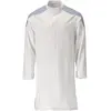 Mascot Food & Care Stofjas, lang 20154-511 - wit/helder blauw - 4XL