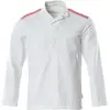 Mascot Food & Care Jas 20254-442 - wit/signaalrood - 3XL