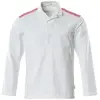 Mascot Food & Care Jas 20254-442 - wit/signaalrood - 4XL