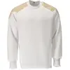 Mascot Food & Care Sweatshirt 20084-932 - wit/kerriegeel - M