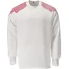 Mascot Food & Care Sweatshirt 20084-932 - wit/signaalrood - 3XL